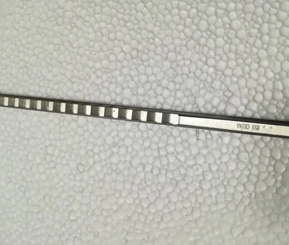 

HSS Keyway Broach 3/32 B Push-Type Inch Size Cutting Tool for CNC Machine