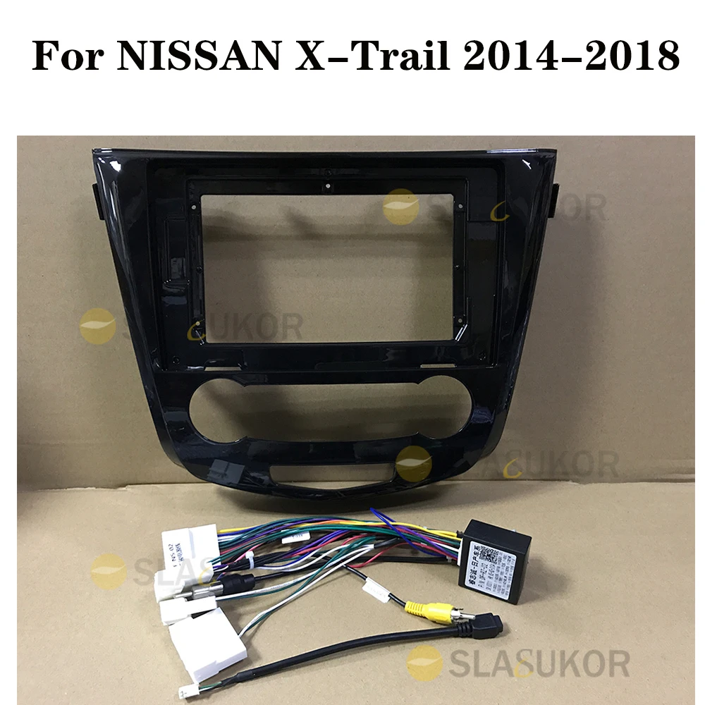 Автомобильная рама для NISSAN X-Trail Qashqai 10 1-2014 2018 дюйма 2 Din | Автомобили и мотоциклы