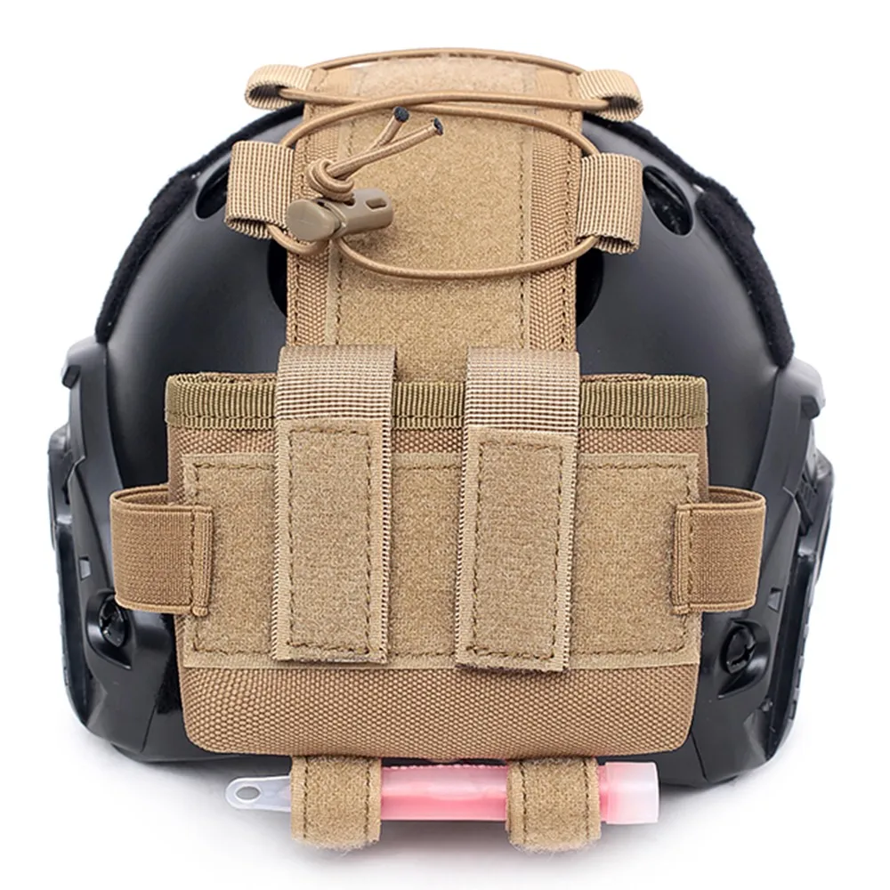 

Battery Pack Helmet Accessory Bag MK2 Tactical Helmet Multifunctional Counterweight Bag FAST Helmet Balance Bag Battery Pack