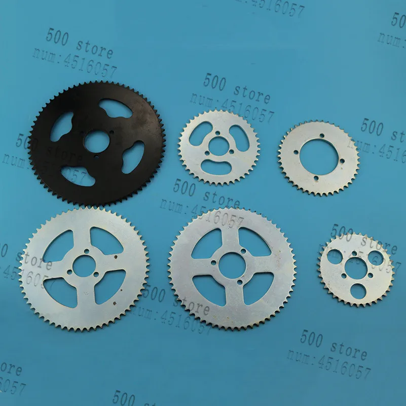 Задняя звездочка 44T 54T 64T 74T Tooth T8F 29/35/54 мм для 47cc 49cc Mini Moto ATV Quad внедорожник карманные