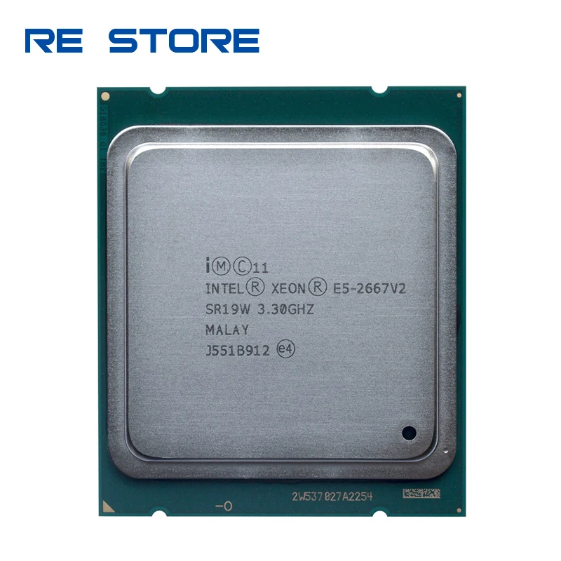 Процессор Intel Xeon E5 2667 v2 3 ГГц 8 ядер 16 потоков 25 Мб кэш памяти SR19W 130 Вт б/у|Процессоры|