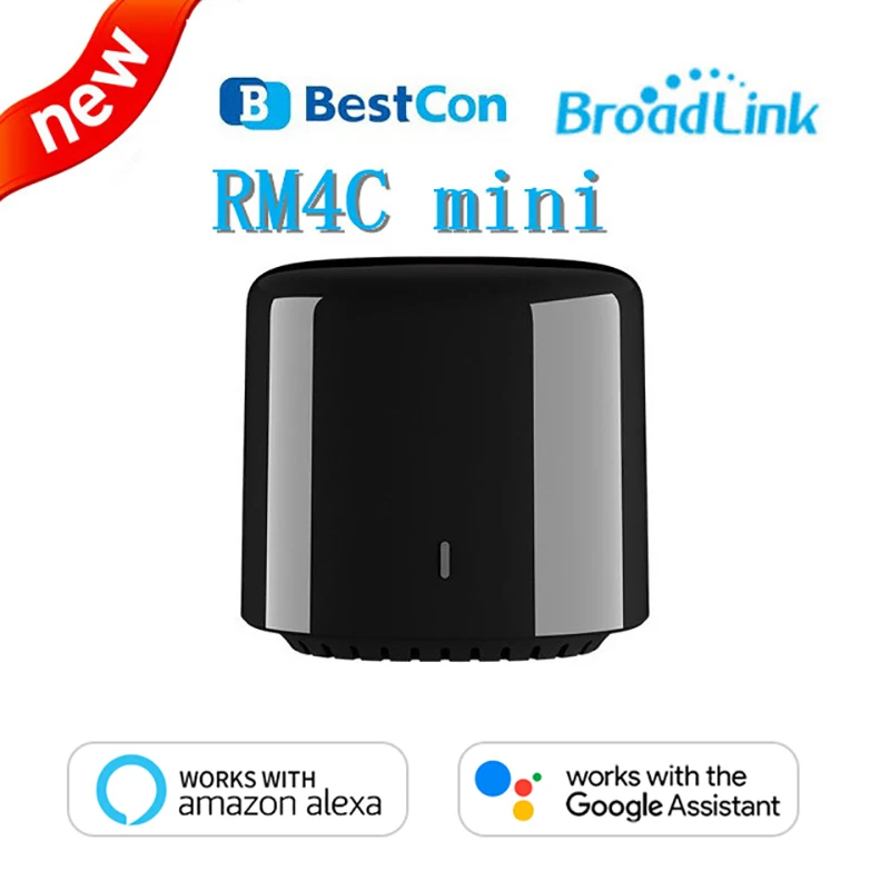 Broadlink RM Mini 3 WiFi+ ИК-пульт дистанционного управления для Alexa Google Home IFTTT AC tv Android iOS APP Smart control ler русский запас
