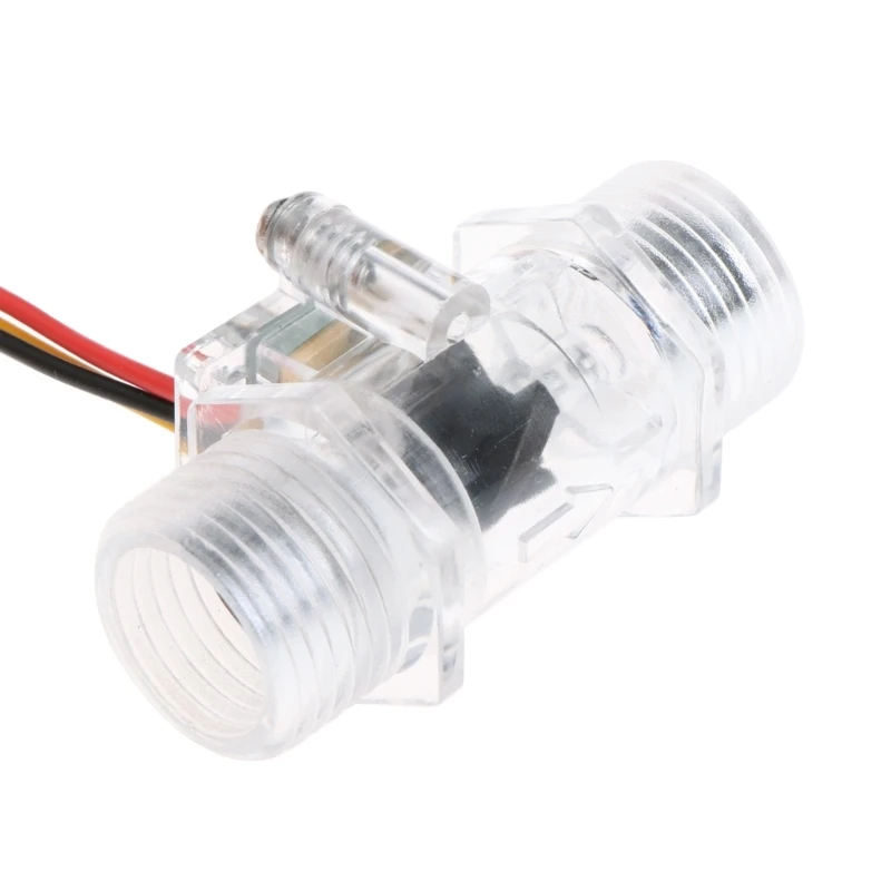 Water Flow Sensor G1/2&quot Fluid Meter Control Transparent Enclosure | Инструменты