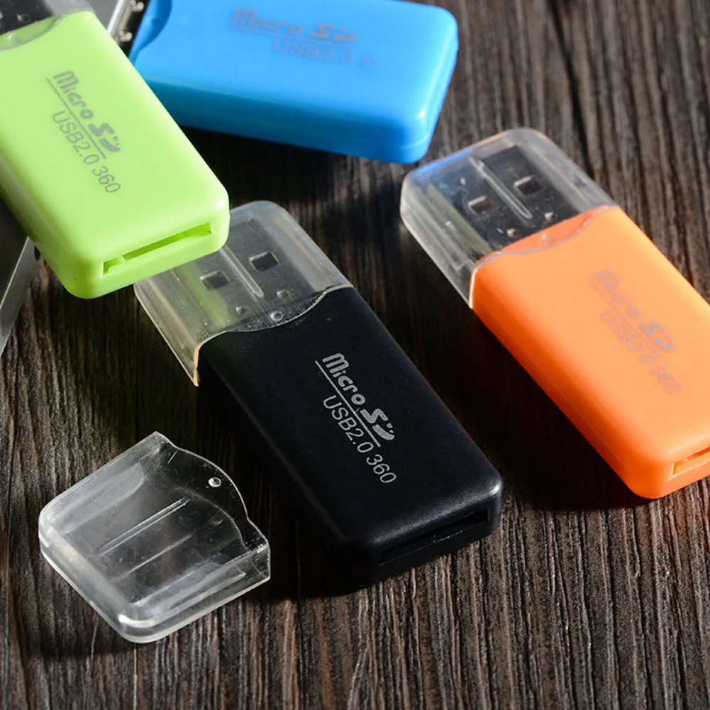 Usb 2 0 высокоскоростной sd кард ридер диск памяти TF микро Безопасность цифровой