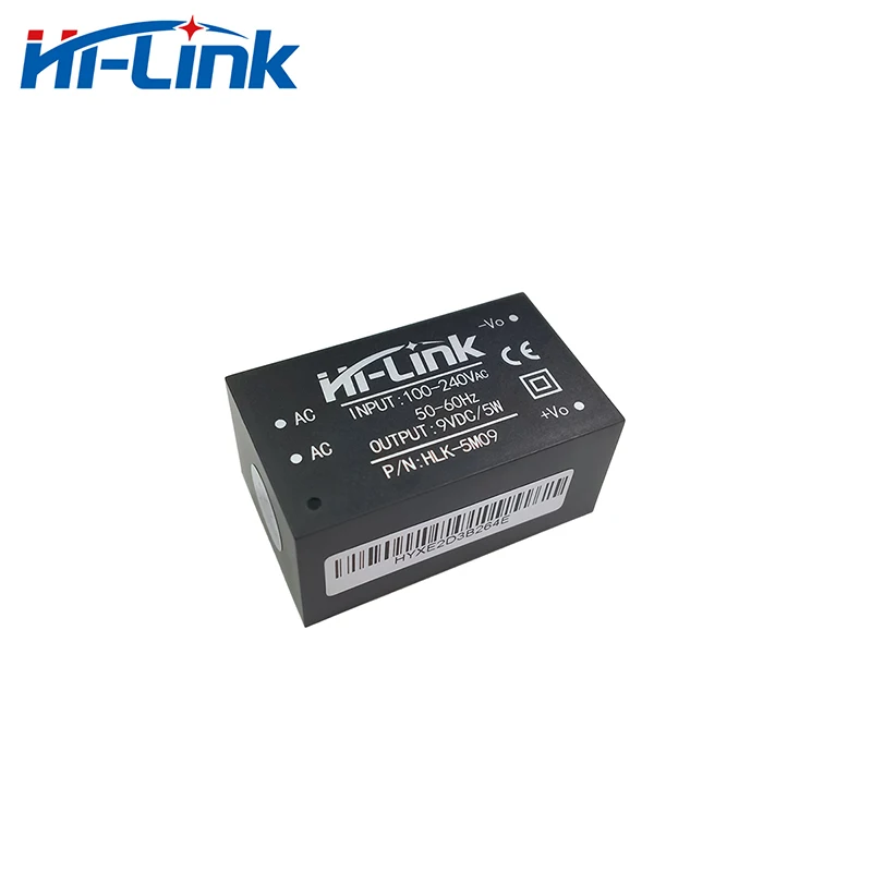 Бесплатная доставка 5 шт. * 110 В 220 до 9 в 560ма Вт Выход Hi Link ac dc модуль питания iot