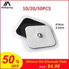 Электродные подушечки цифровой для Тенс акупунктуры частота цифровой терапевтический машинный массажер для похудения самоклеющиеся Массажная повязка на глаза