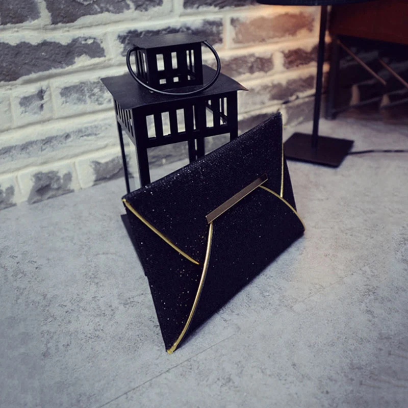 Женский клатч-конверт Сумочка с блестками вечерняя сумочка вечерние сверкающие