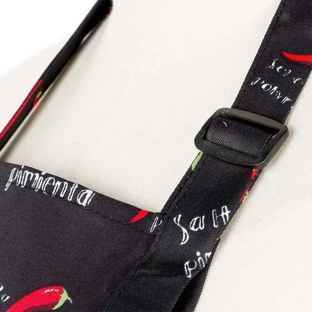 Регулируемый узор повара фартуки официанта кухня поварский фартук платье с