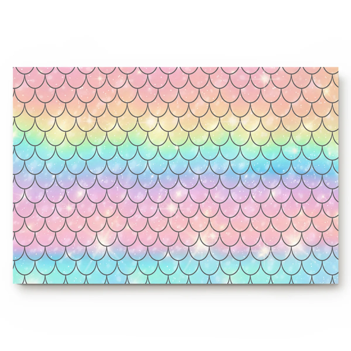 Русалочка весы океан Радуга нескользящая дверь коврик аксессуары для ванной