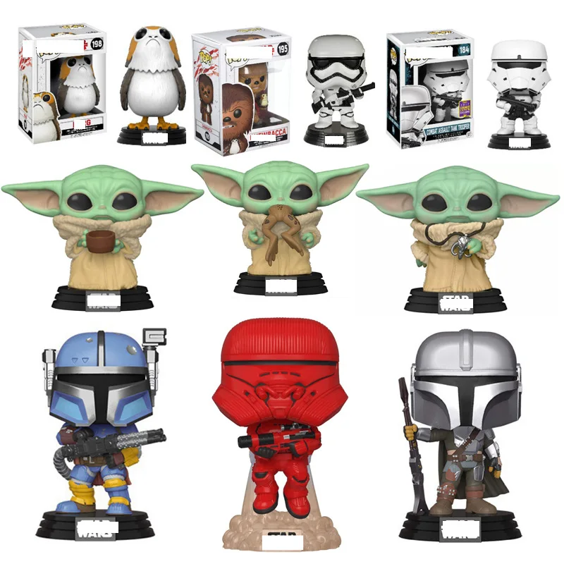 Funko Звездные войны малыш йода Дарт Вейдер мандалор виниловая кукла экшн фигурка