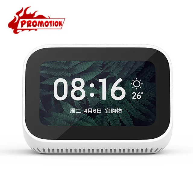 promotion Speaker Xiao mi AI сенсорный экран Bluetooth 5,0 динамик 3,97 дюймов цифровой дисплей Будильник WiFi смарт соединение mi динамик - Цвет: promotion Speaker