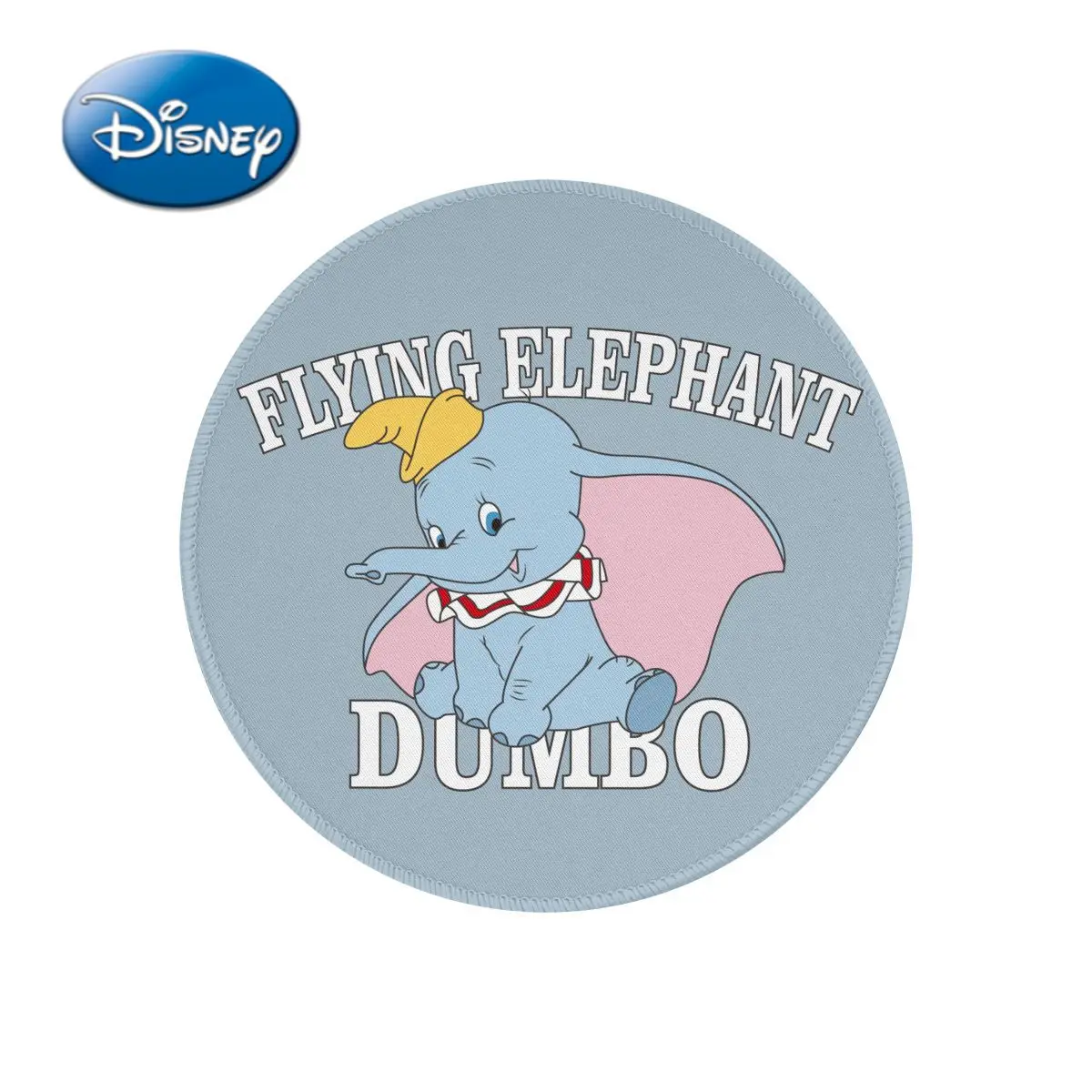 

Disney Dumbo cartoon anime mouse pad Round Anti-Slip Durable Soft Rubber Mouse Pad Mats For Gaming Laptop Mousepad mouse mat