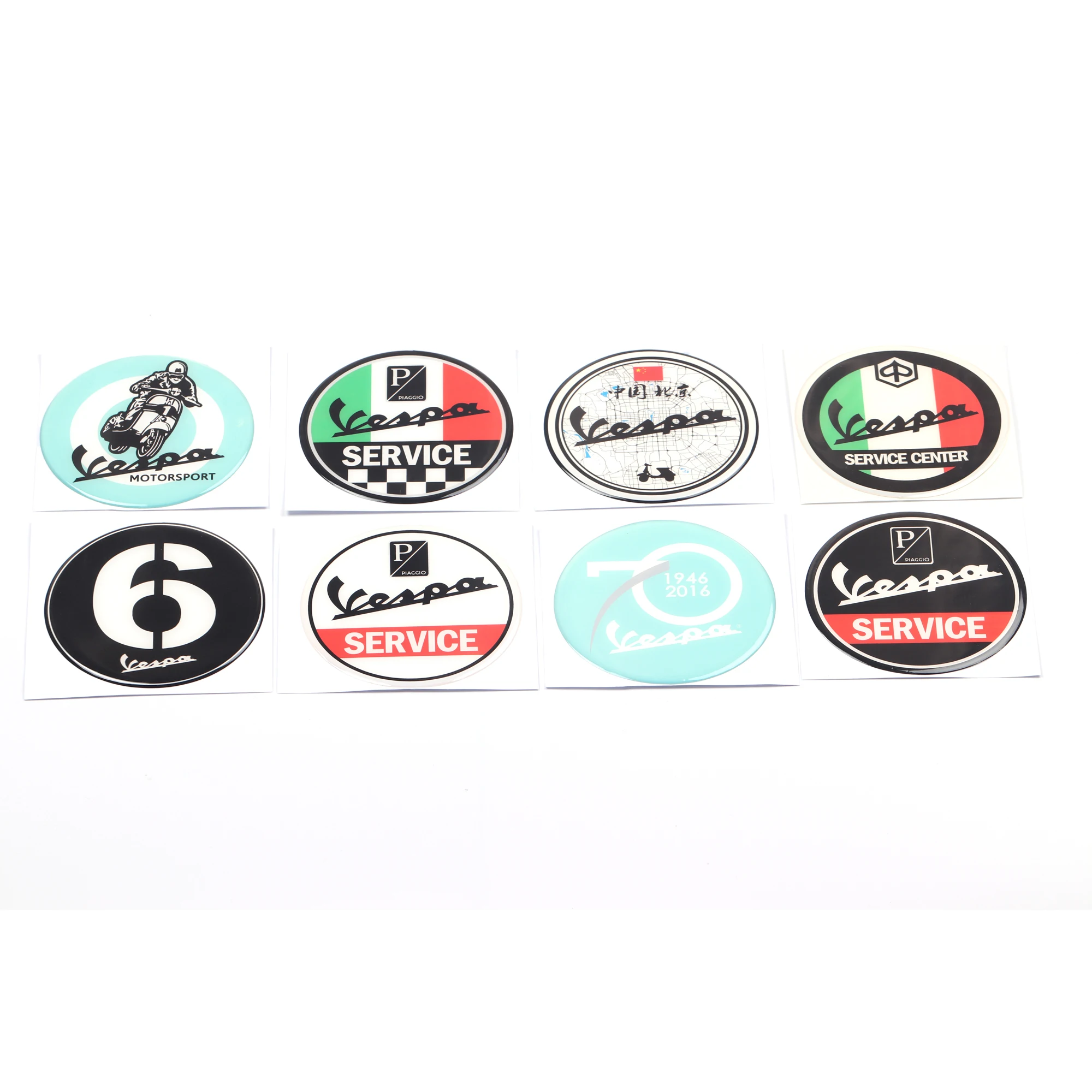 

For PIAGGIO VESPA GTS GTV LX LXV Sprint Primavera 50 125 150 200 250 300ie Motorcycle 3D Badge Emblem Magnet Stickers Decal Case