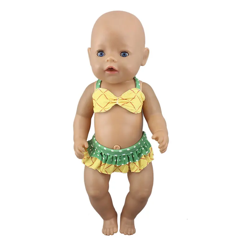 Короткий летний комплект одежда для 43 см ухода за ребенком мам Baby Doll 17 дюймов