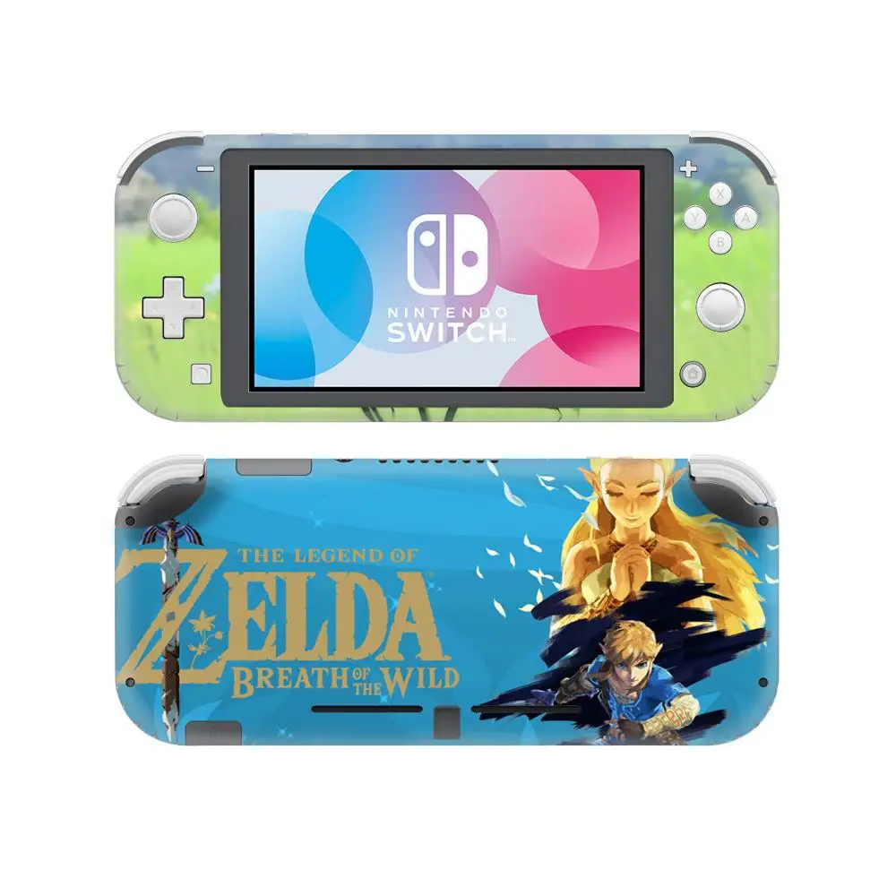 Легенда о Зельде Link пробуждающая наклейка для Nintendo Switch Lite защитная консоль
