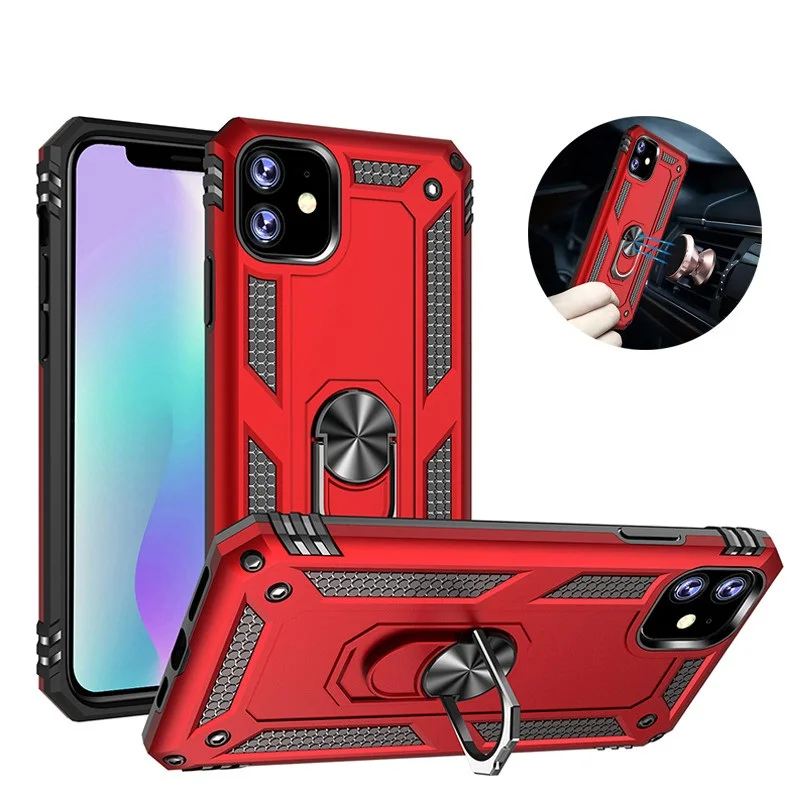 Магнитный автомобильный чехол с подставкой для iphone 11 PRO MAX 2019 XS XR X 6 7 8 6S PLUS