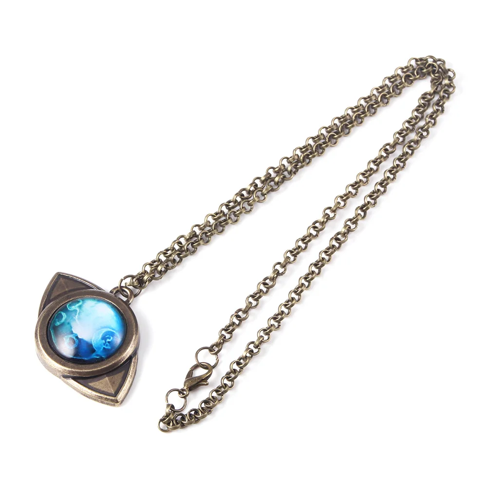 Ожерелье Обещанный неверленд Аниме Косплей Эмма амулет глаз кулон Металлическое