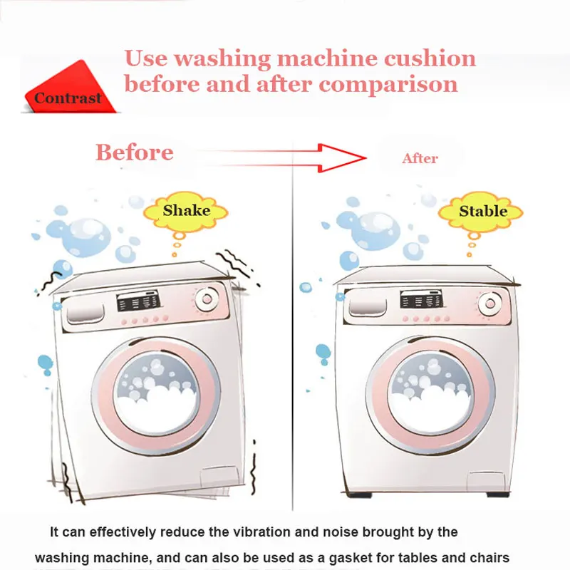 4 шт./компл. кухонная мебель ноги резиновые прокладки Многофункциональные Анти