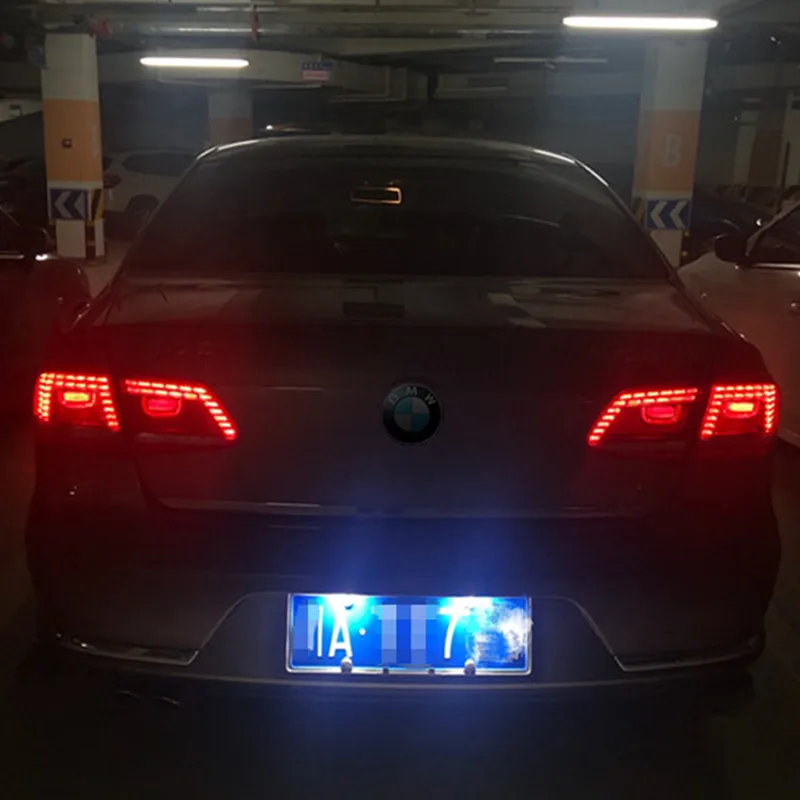 

2pcs Error Free Car LED Number License Plate Lights For BMW E39 M5 E70 E71 E72 X5 X6 E60 E61 E82 M5 E90 E92 E93 M3