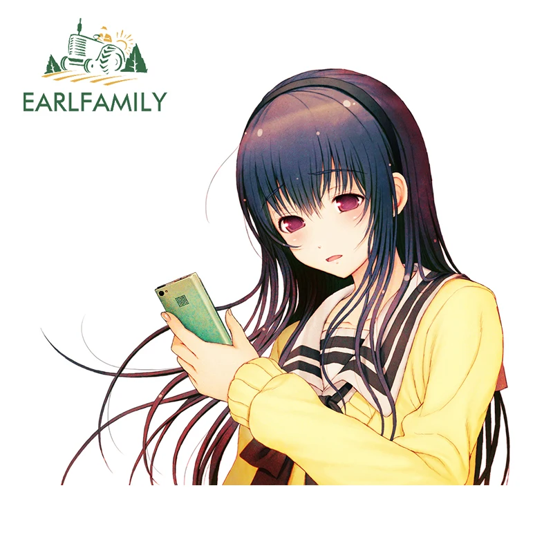 

EARLFAMILY 13cm x 11.4cm for Sone Miyuki Camper Vinyl Car Stickers Window Anime Snowboard Scratch-proof Window Truck Decal