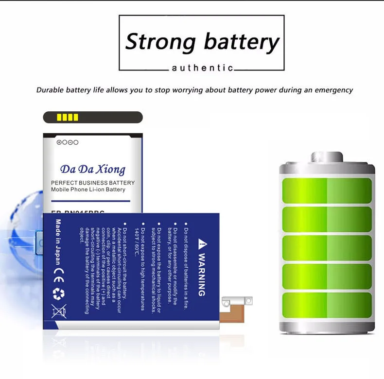 Original DaDaXiong 5700mAh LIS1618ERPC For Sony Xperia XA (F3111) E5 F3116 F3115 F3311 F3313 F3112 Cell Phone Battery | Мобильные