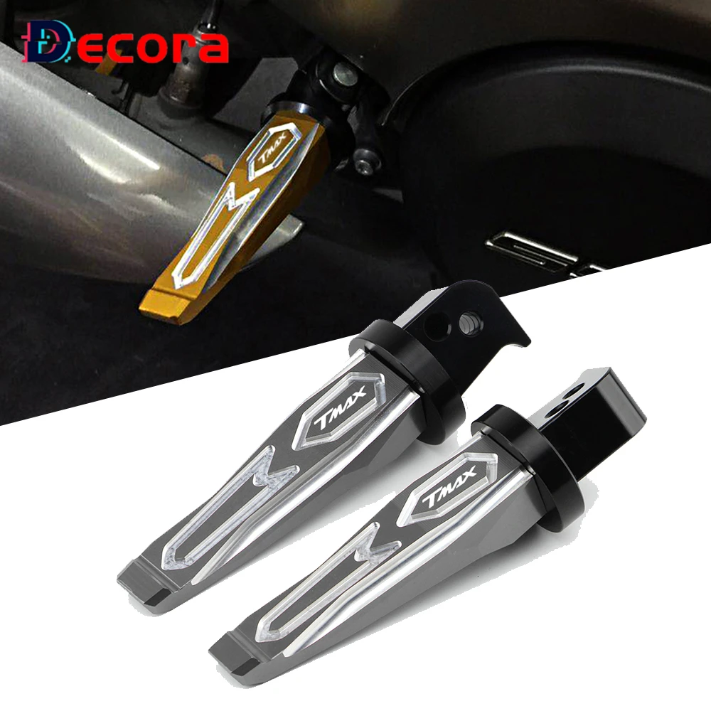 

For Yamaha TMAX 500 TMAX 530 T-MAX500 T-MAX530 T MAX 500 530 motorcycle cnc aluminum rear passenger Foot Pegs pedals Footrests
