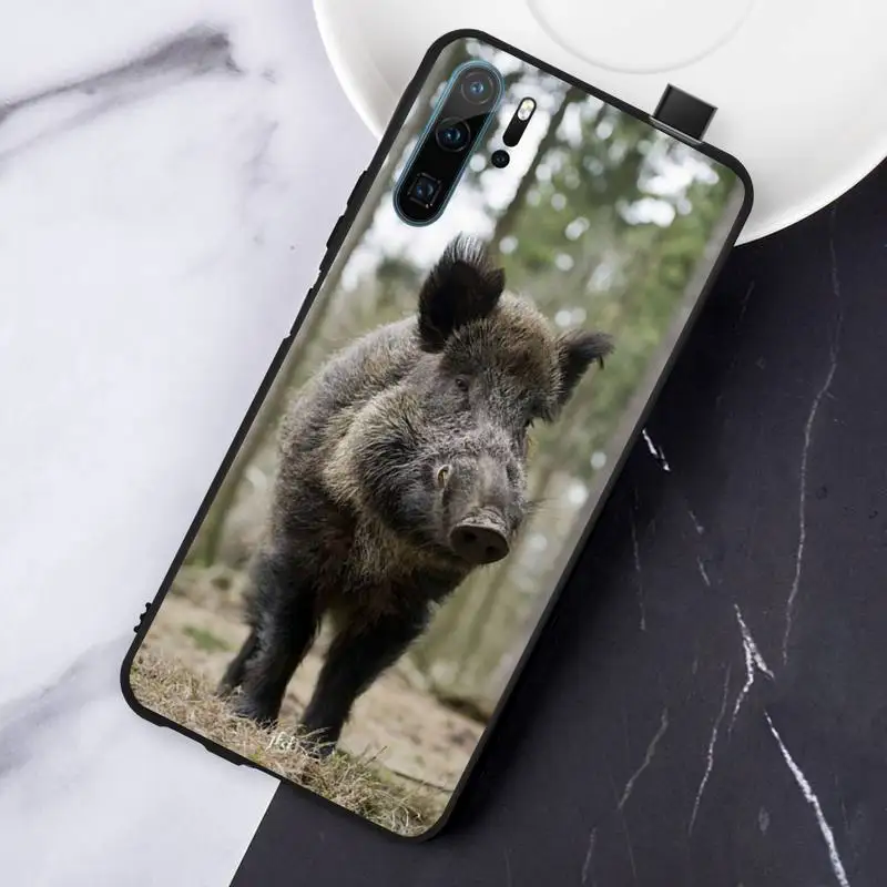 

Pig wild boar animal Phone Case For Huawei honor Mate P 10 20 30 40 Pro 10i 9 10 20 8 x Lite