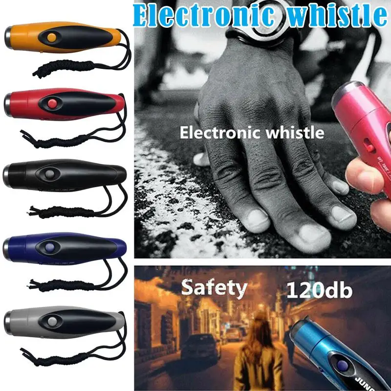 

Electronic Whistle Three Tones Outdoor Survival Football Basketball Game Referee Whistle High Decibel Pet Pigeon Training Tool