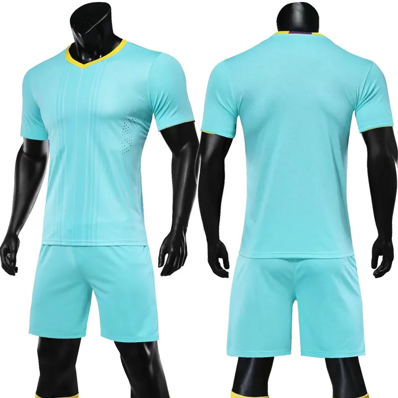 Новый сезон 2019 футбольные Джерси для взрослых и детей футбольный комплект