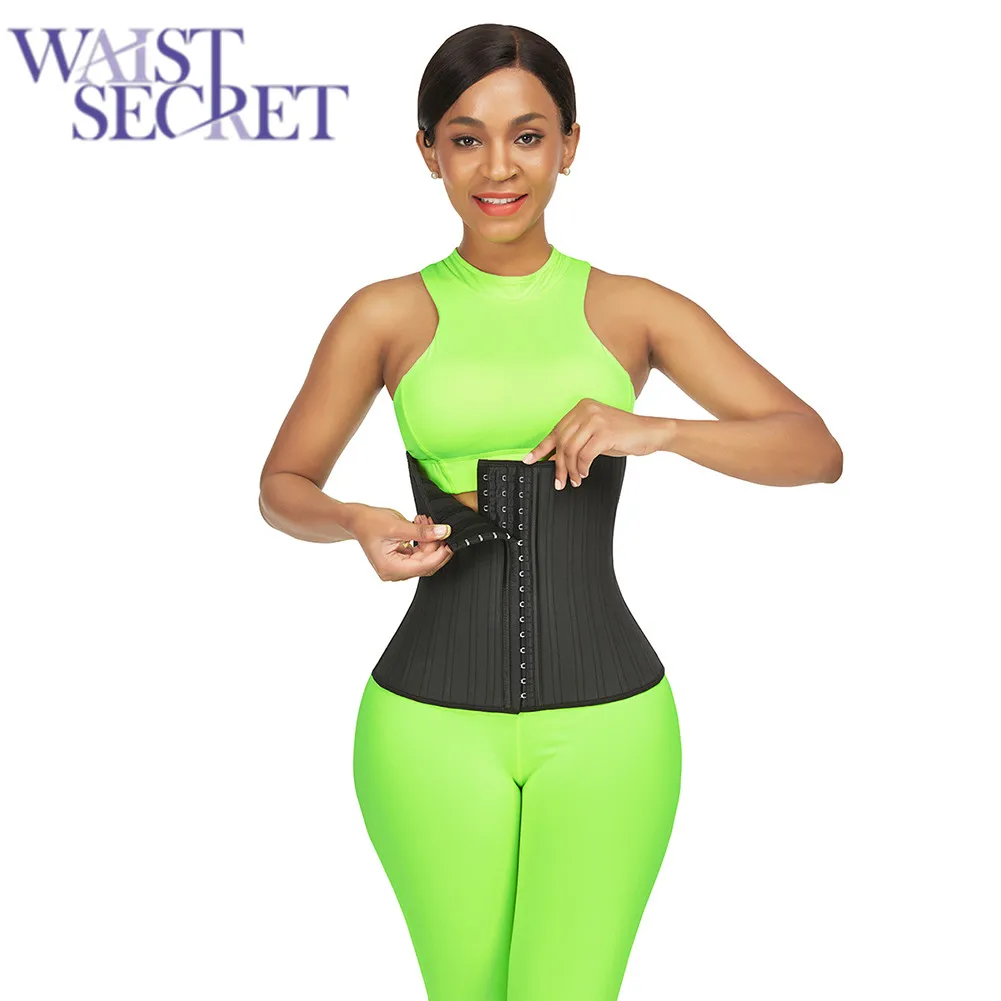 Корсет для коррекции талии из латекса пояс похудения Женский шейпер спортивный