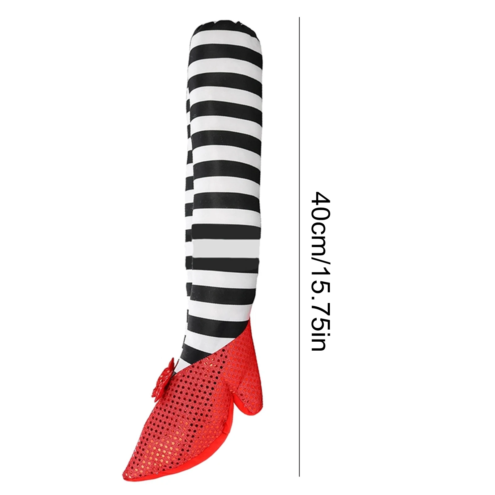 1 пара ног ведьмы украшение на Хэллоуин двор Плохая Ведьма ножки сапоги Декор