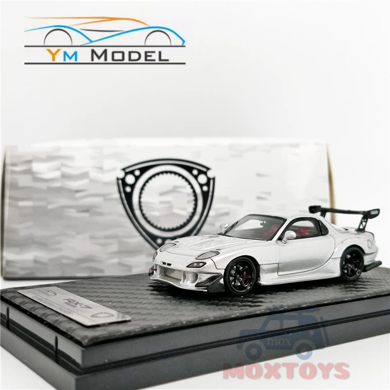YM модель 1:64 Mazda RX-7 Amemiya Серебряная автомобиля | Игрушки и хобби