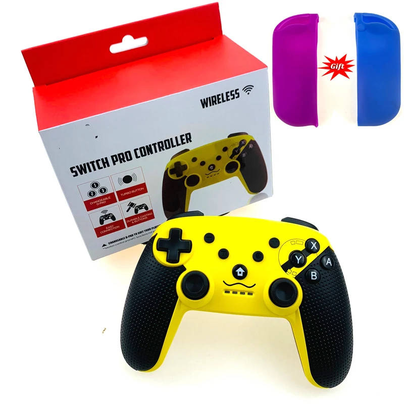 Беспроводной игровой контроллер, джойстик для Nintendo Switch Console, Bluetooth Gamepad Pro Joypad для Android/PC, аксессуары, контроллер