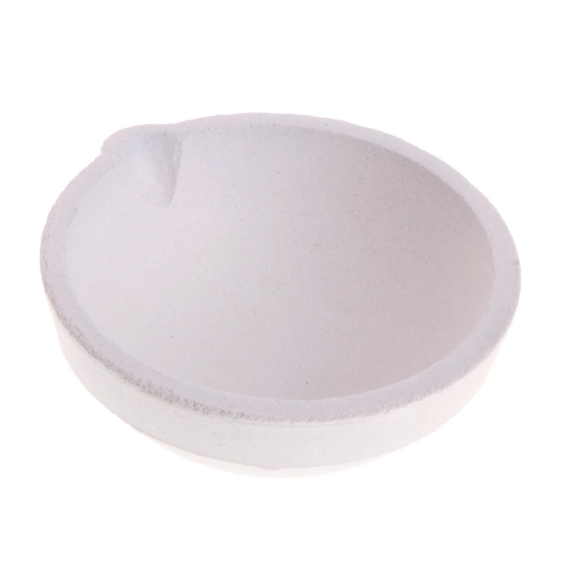

500Grams Quartz Bowl Jewelry Equipment Crucible For Melting Gold Silver Platinum