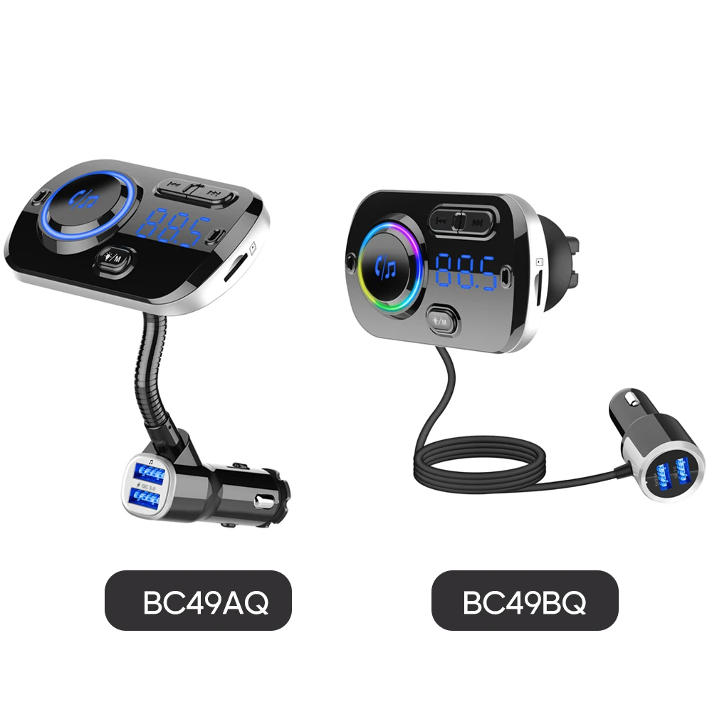 BC49AQ универсальные автомобильные зарядные устройства Bluetooth Автомобильный MP3