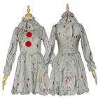 2020 новый костюм Джокера для косплея, детская одежда, воротник-хомут с клоуном, для Хэллоуина, для мальчиков и девочек