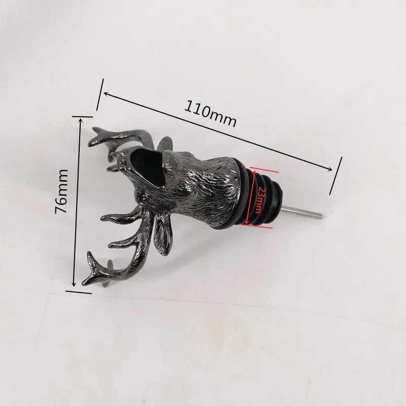 Новый стиль 6 цветов дикий олень Наполнитель из металлического сплава цинковый