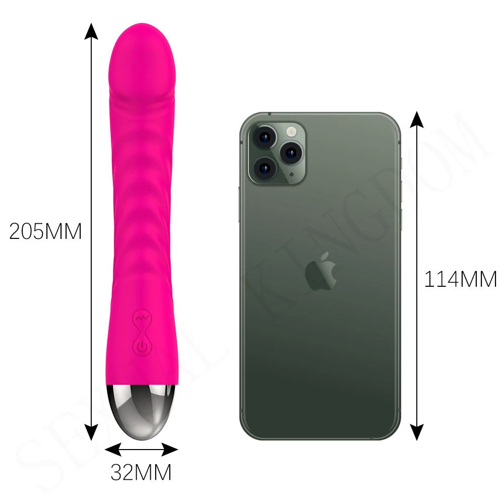 AV Wand реалистичный фаллоимитатор вибратор Стимулятор точки G клитора мягкий