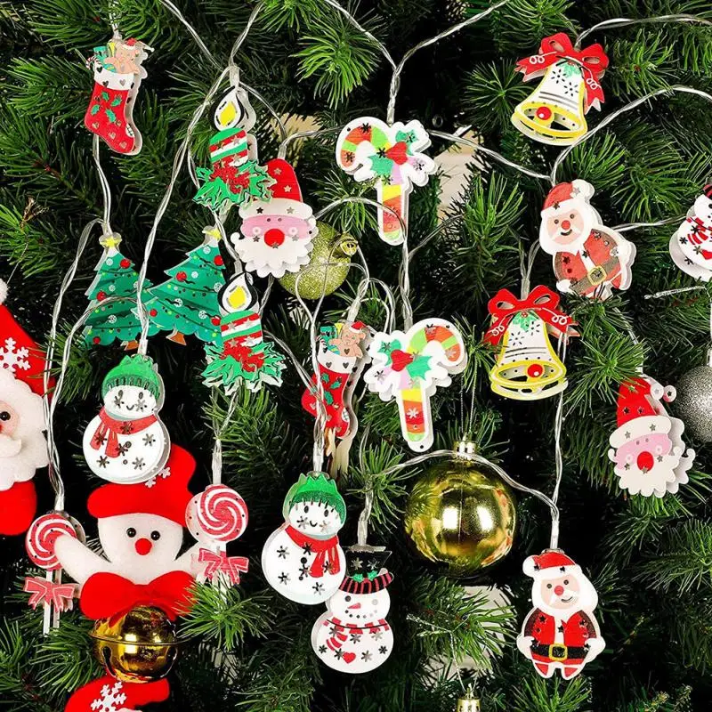 

Christmas Decoration Lights LED Christmas Snowman Light String Christmas Tree Lights Christmas Decoration Home Decoration