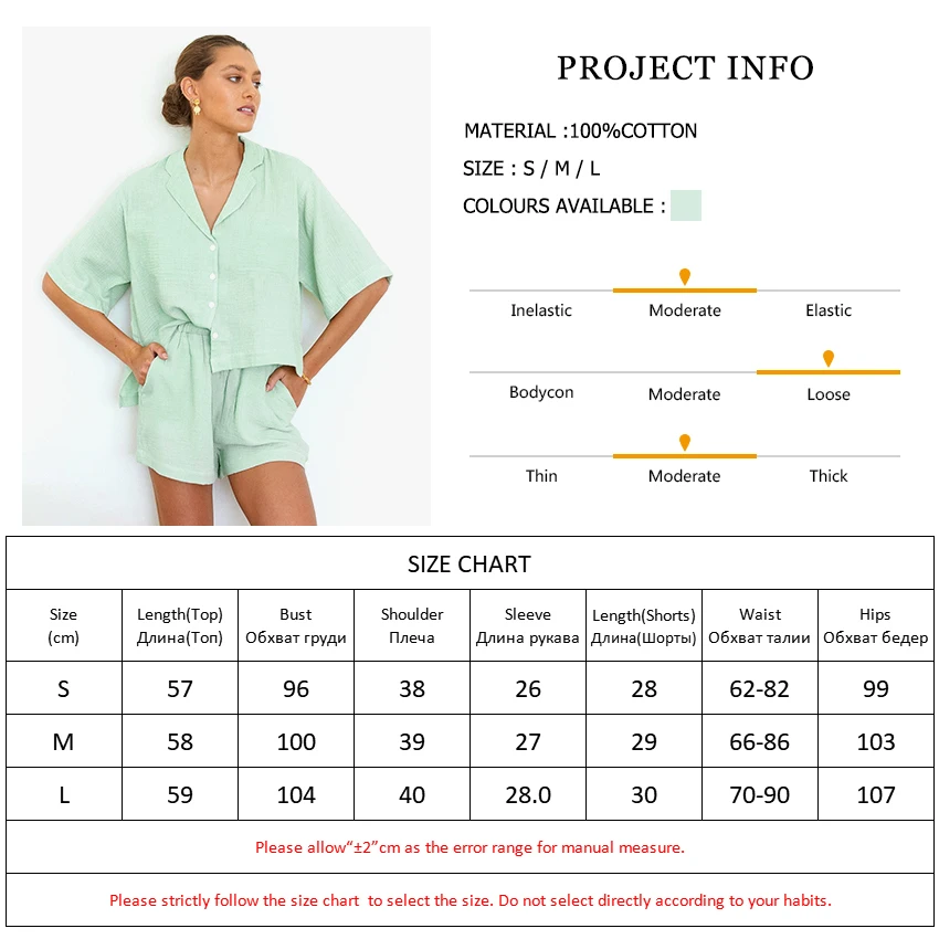 

HiLoc Mint Green Sleepwear Cotton Half Sleeve Two Piece Set Women Sets Suit Elegant Nightwear Pajamas Woman Set Spring Nightgown