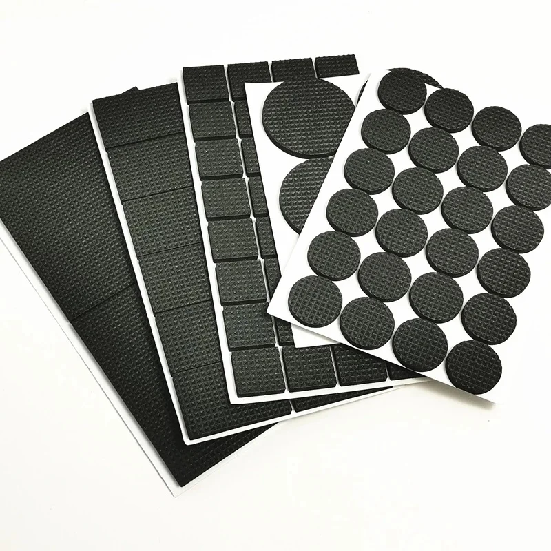 Самоклеящиеся защитные накладки для ножек мебели Нескользящие Коврики стола