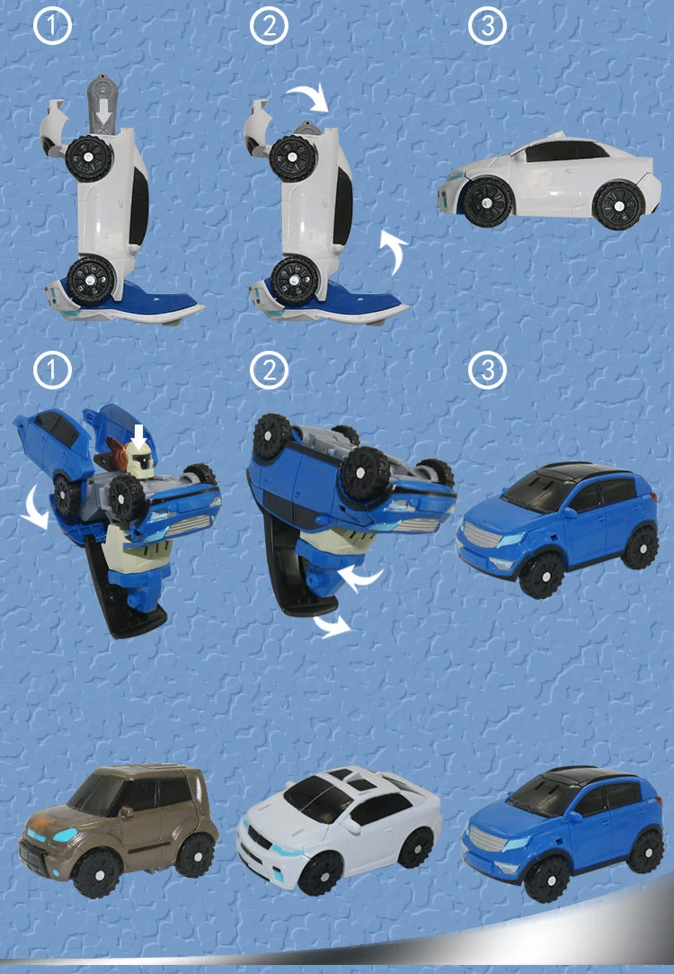 3 в 1 трансформация Tobot фигурка робота игрушка автомобиль игрушки для детей мультфильм анимационная Модель Набор Juguetes