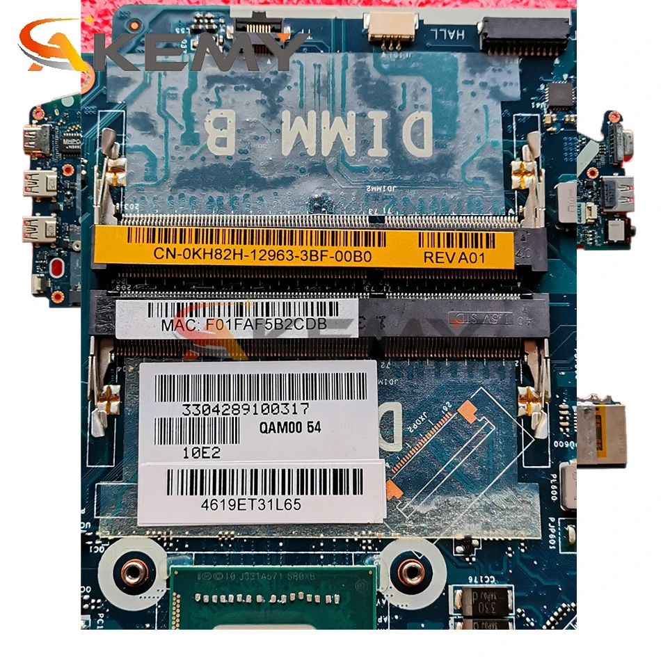 Akemy 0PR83X PR83X для DELL E6230 Материнская плата ноутбука LA-7731P I5-3320M DDR3L тестирование |