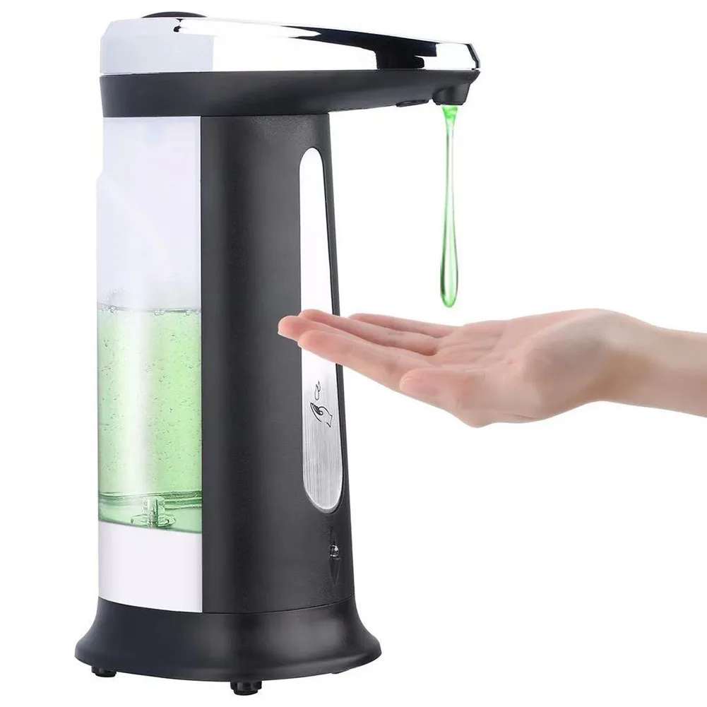 

400ML Infrared Soap Automatic Dispenser Hands-free IR Sensor Touchless For Kitchen Bathroom Washroom Soap Dispenser