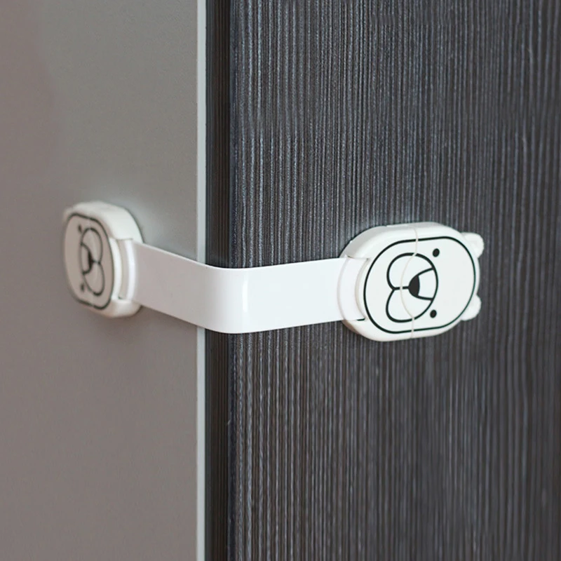 1 cerradura de seguridad para niños armario bebé refrigeradores cajón cierre | Мать и ребенок