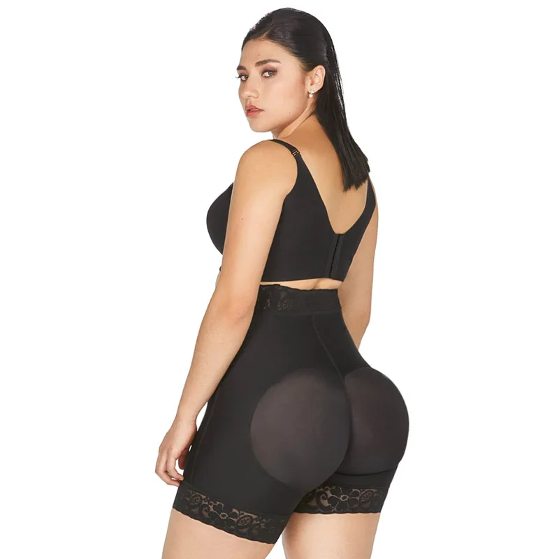 Booty Shaper Short High Waist Large Size For Gaine Amincissante Femme Tummy Control Thigh Slimming Technology Underwear