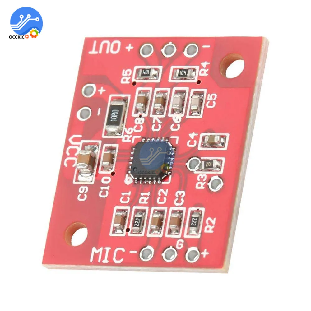 K472 Плата усилителя микрофоны модуль регулятор громкости модульный усилитель