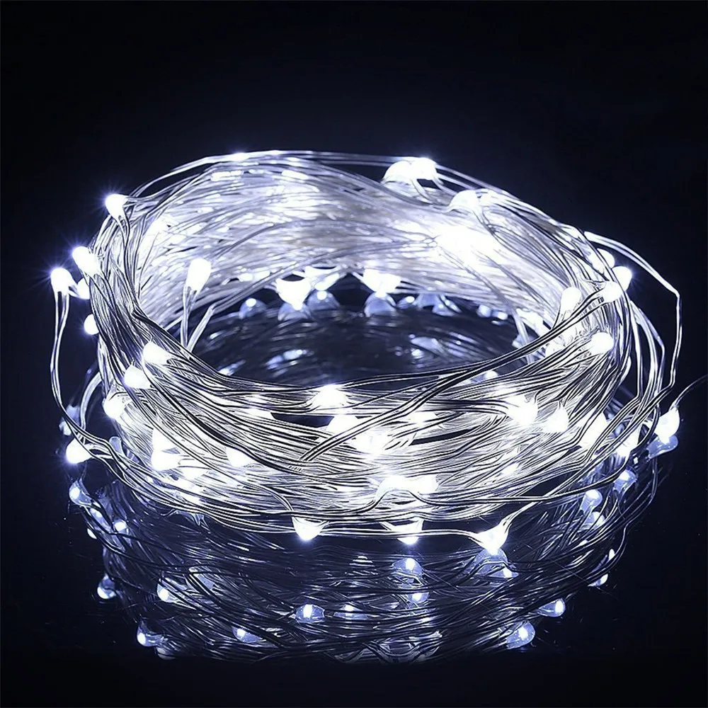 

Гирлянда с питанием от USB, 50 светодиодов, 100 светодиодов, 10 шт.