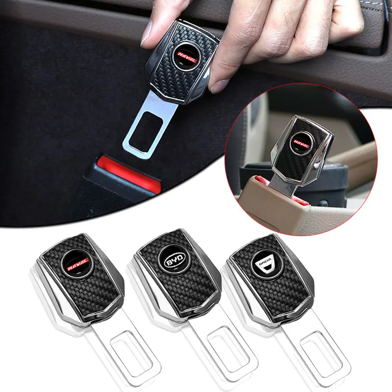 

1pcs Universal Black Car Seat Belt Clip Extender Safety Lock for Skoda Octavia Fabia Karoq Octavia Mk2 Mk3 Kamiq Car Accessories