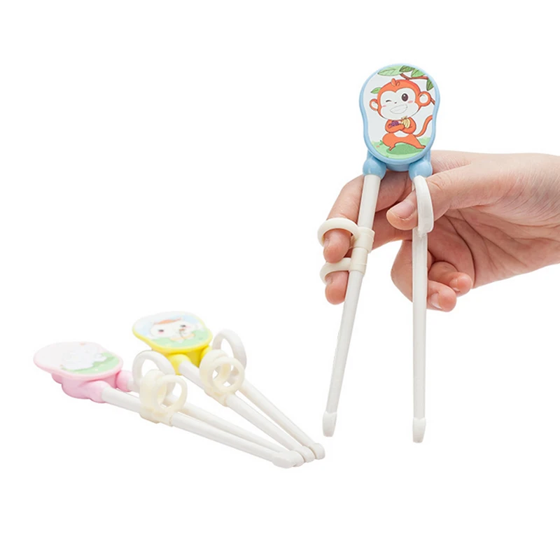 Мультяшные Детские тренировочные палочки для еды китайские ученический